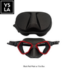 Wolf 65cc Ultra Low Volume Mask Tempered Glass Freedive Mask with Eva Box