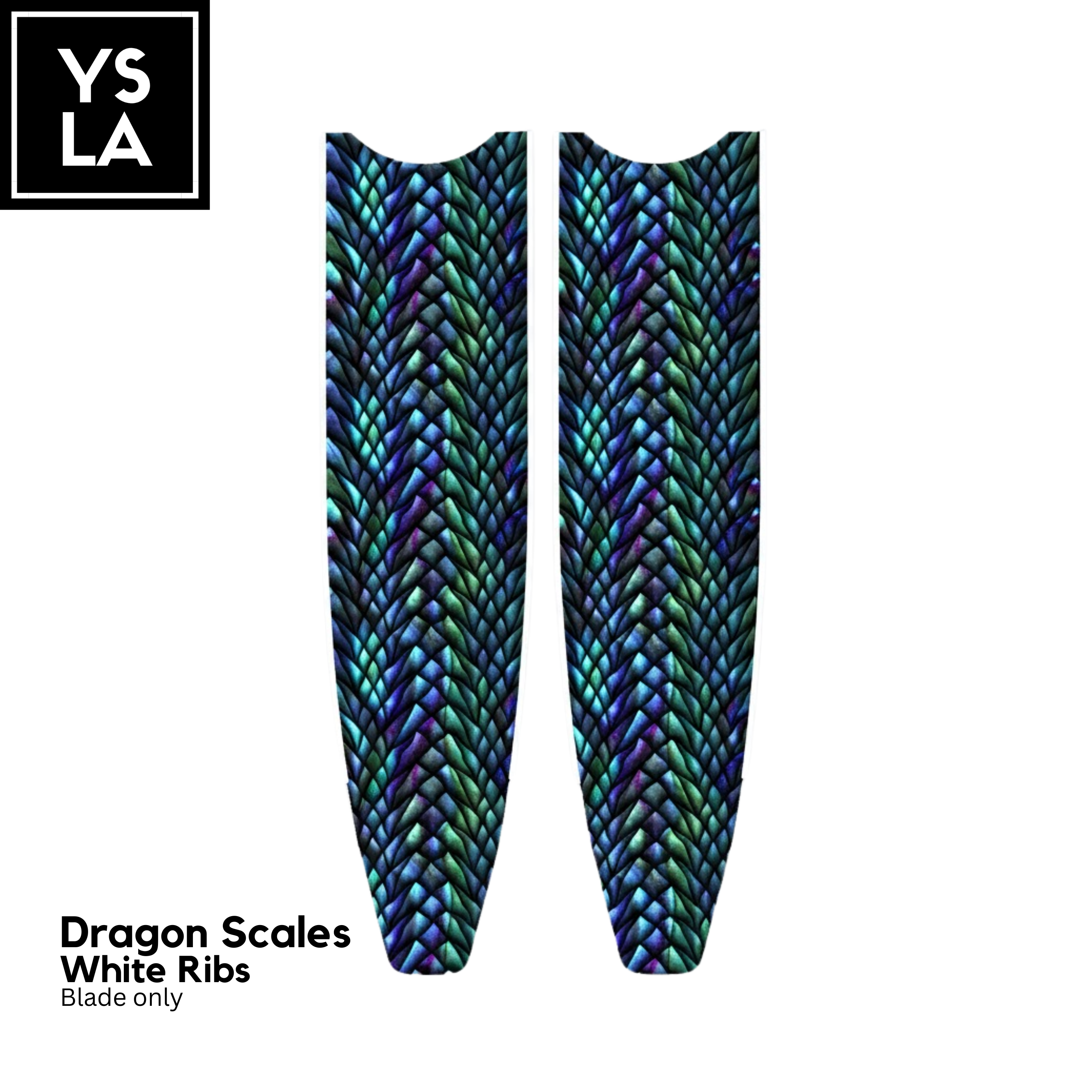 80cm Pure Carbon Long Blade only Leaderfins