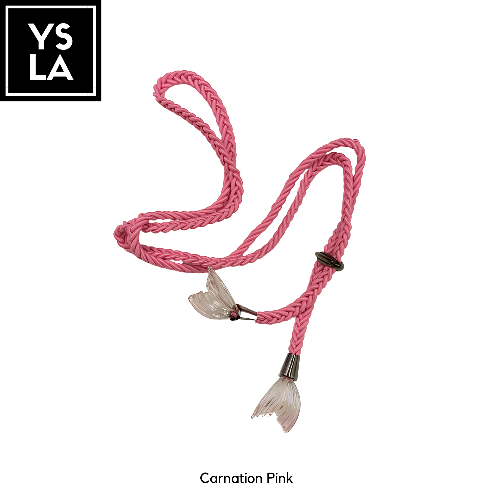 Braided Single-Color Custom Diving Mask Strap with Mermaid Tail