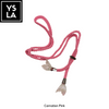 Braided Single-Color Custom Diving Mask Strap with Mermaid Tail