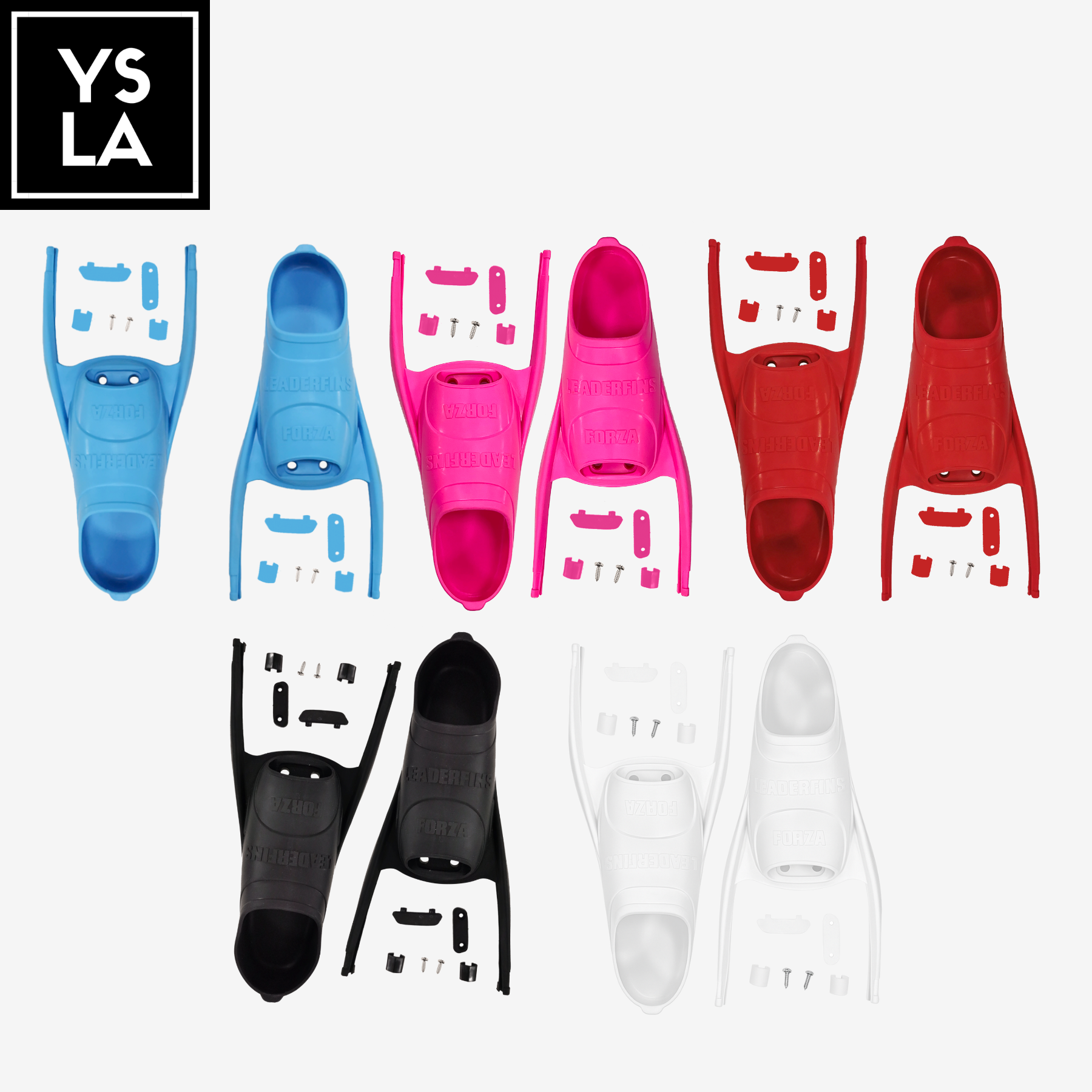 Forza Foot Pockets with Assembly Clips