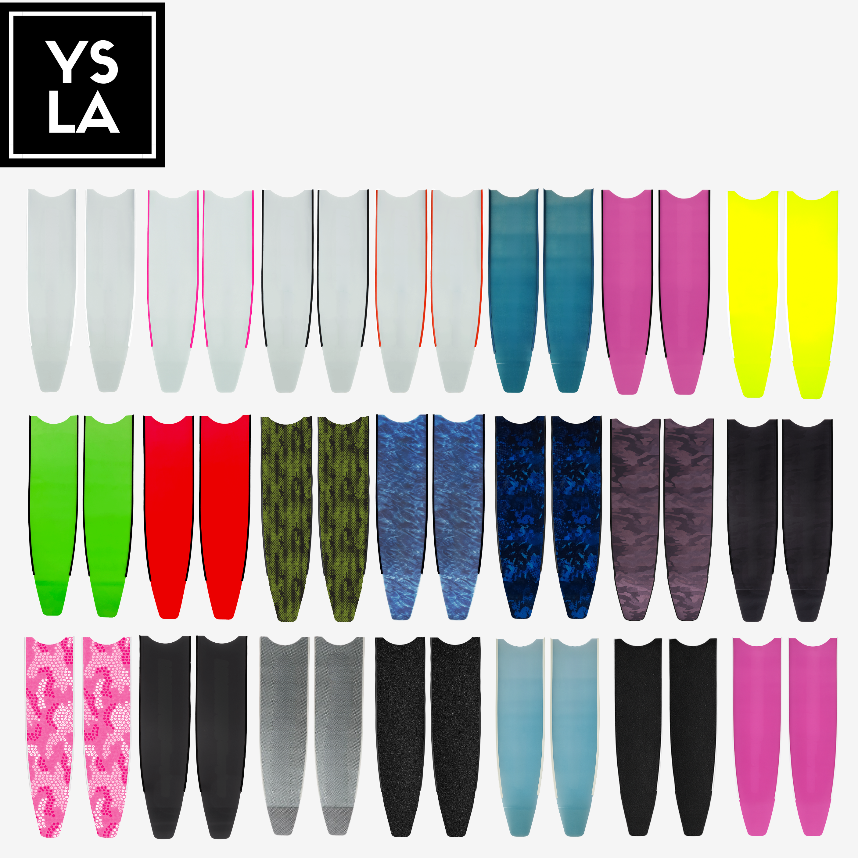 80cm Fiberglass Leaderfins Long Blade only