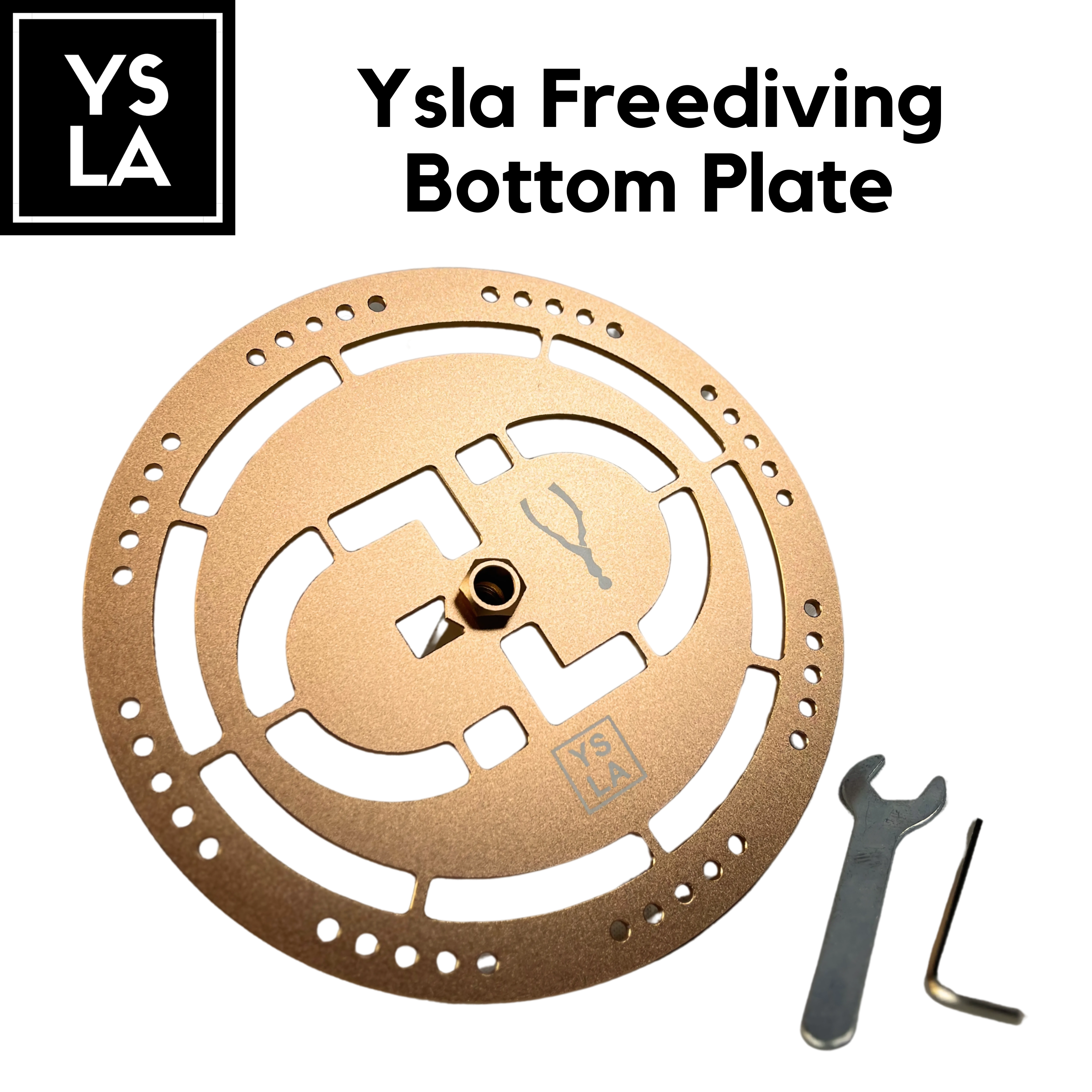 Ysla Freediving Bottom Plate for Line Competition