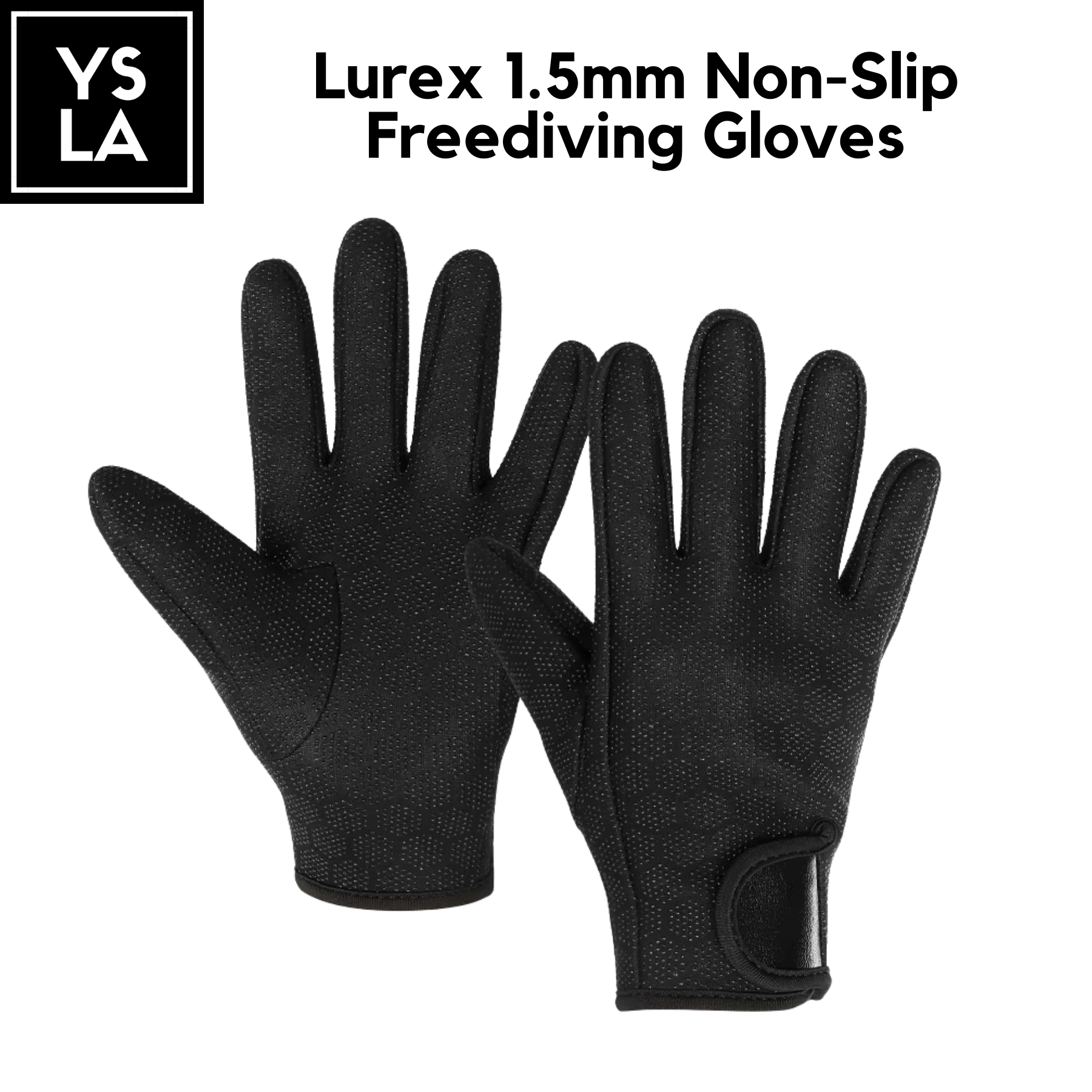 Lurex 1.5mm Non-Slip Freediving Gloves