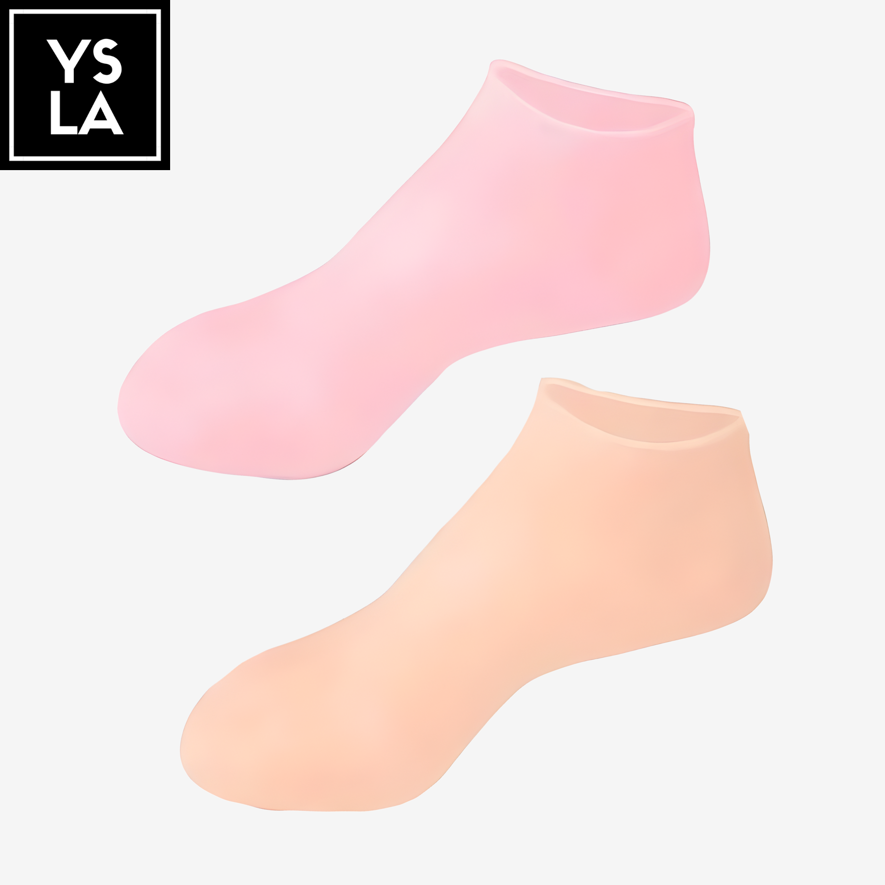 Mermaid Silicone Socks for Exfoliating & Preventing Cracking