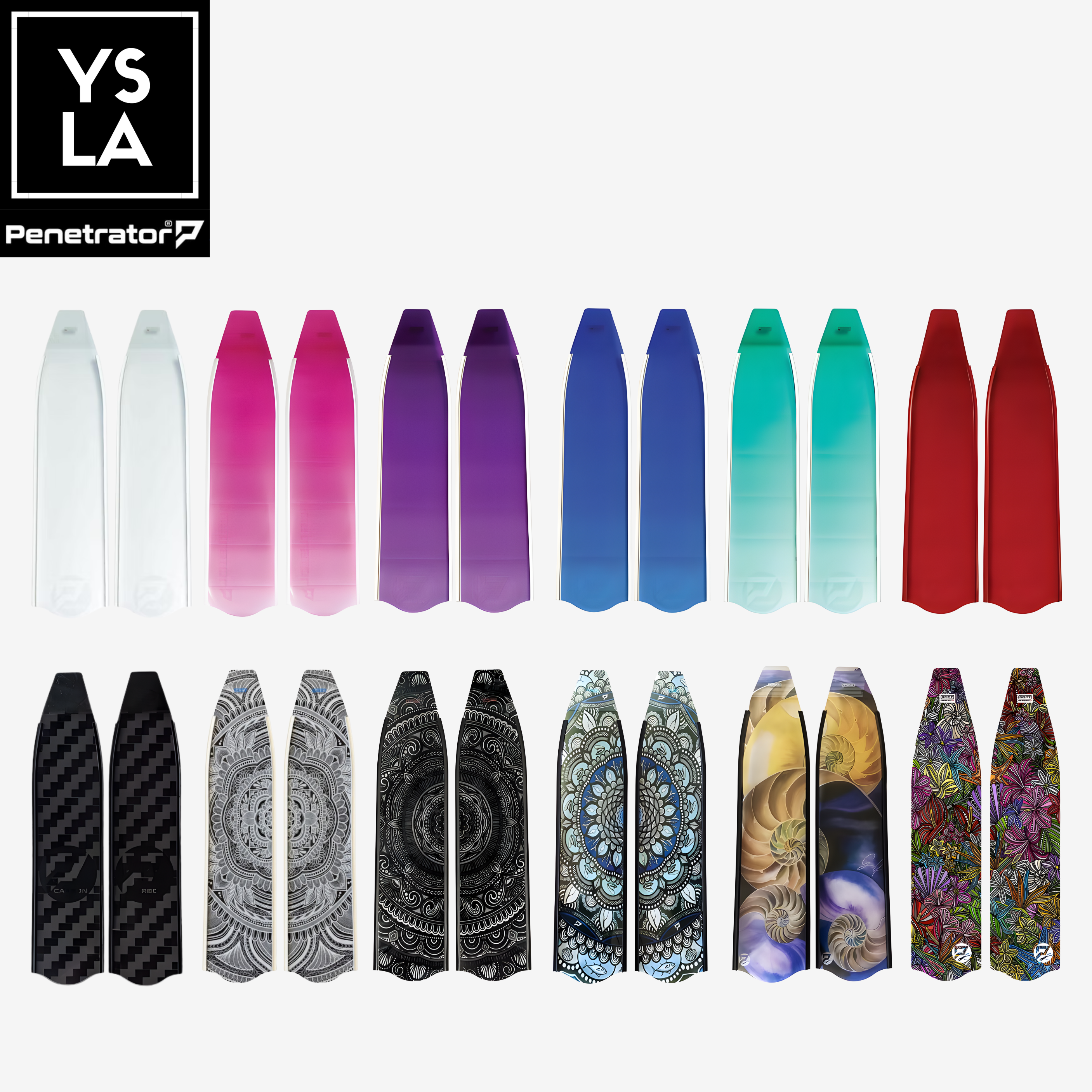 86cm Penetrator Long Fin Blades only