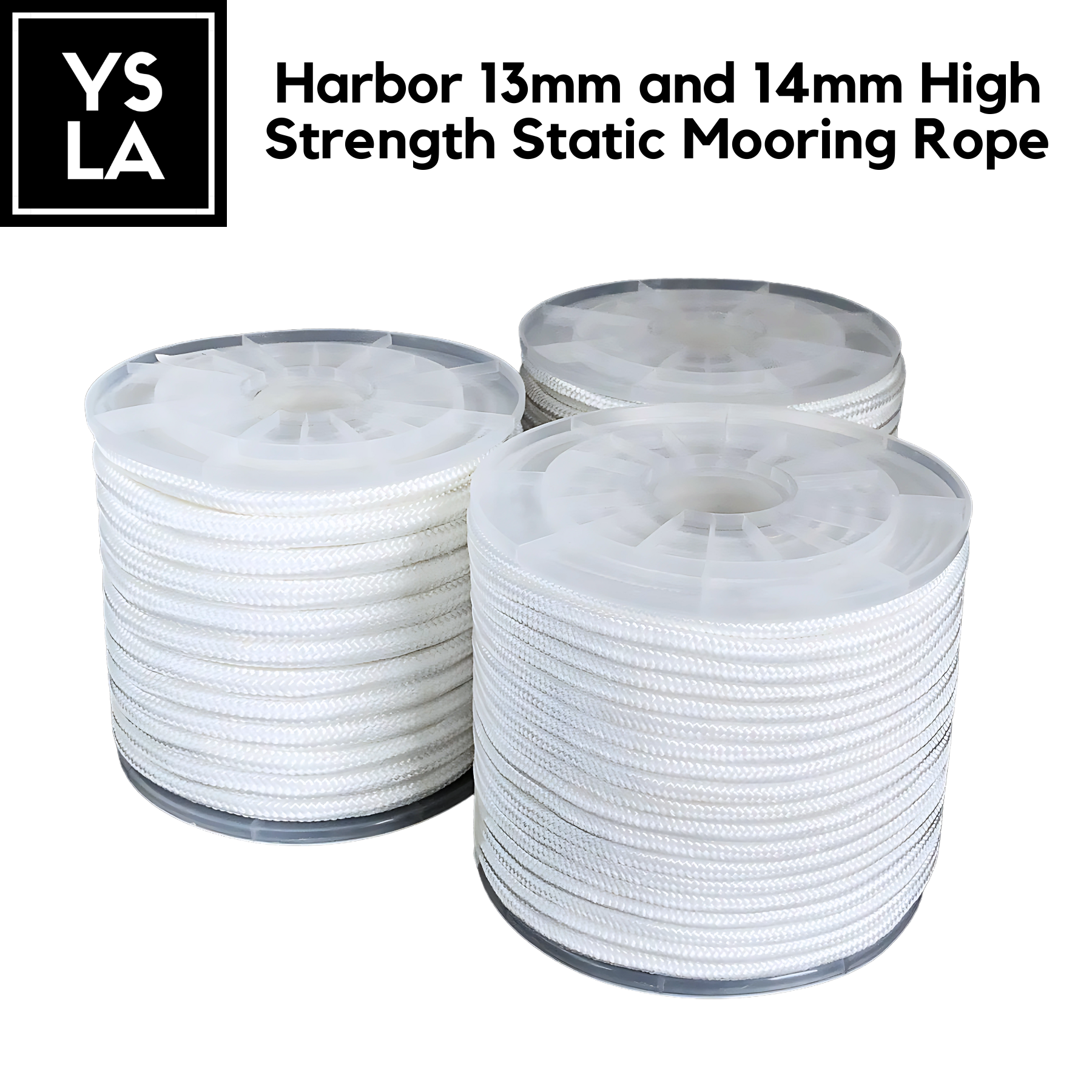 Harbor 13mm and 14mm High-strength Static Mooring Rope per meter