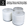 Harbor 13mm and 14mm High-strength Static Mooring Rope per meter