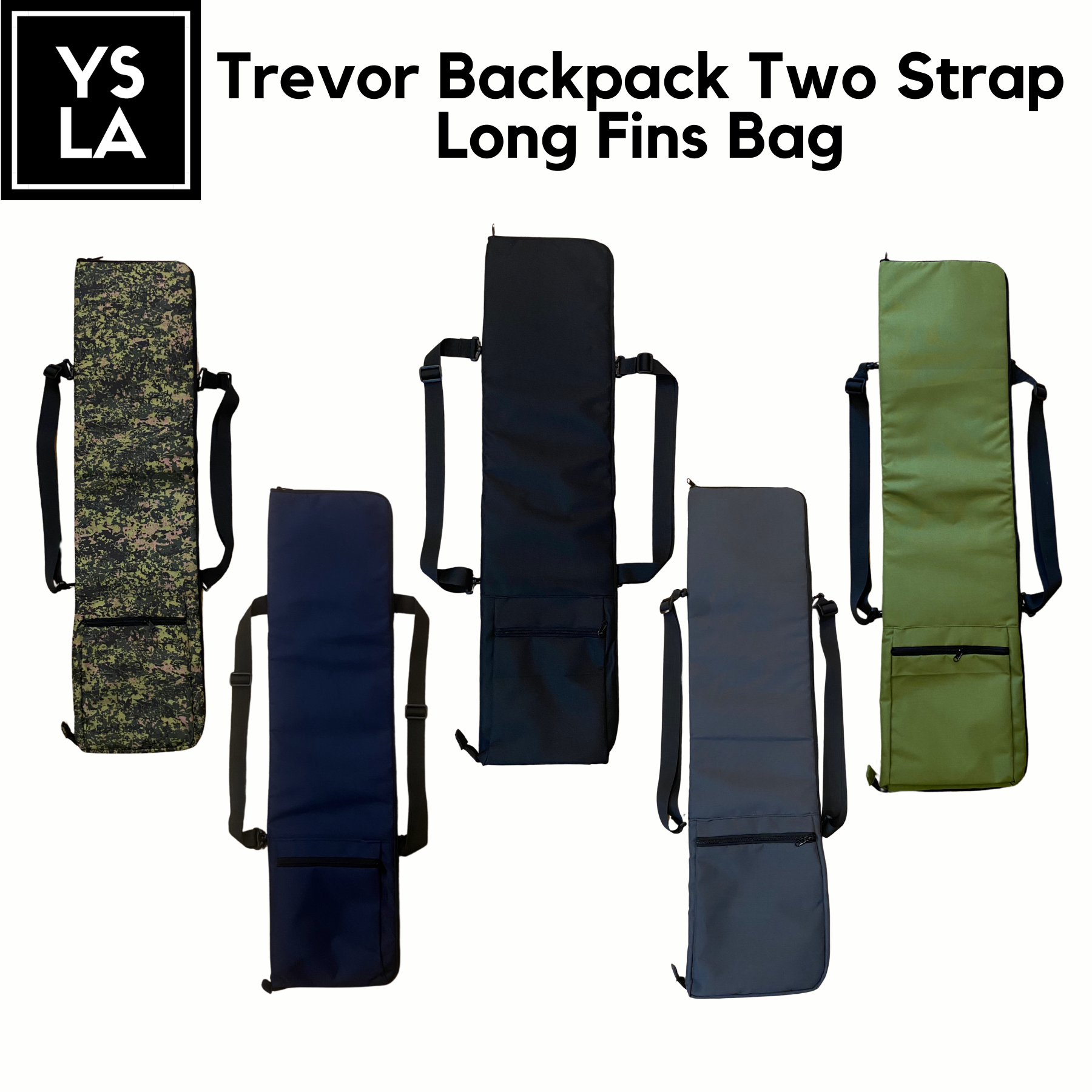 Trevor Backpack Two Strap Long Fins Bag