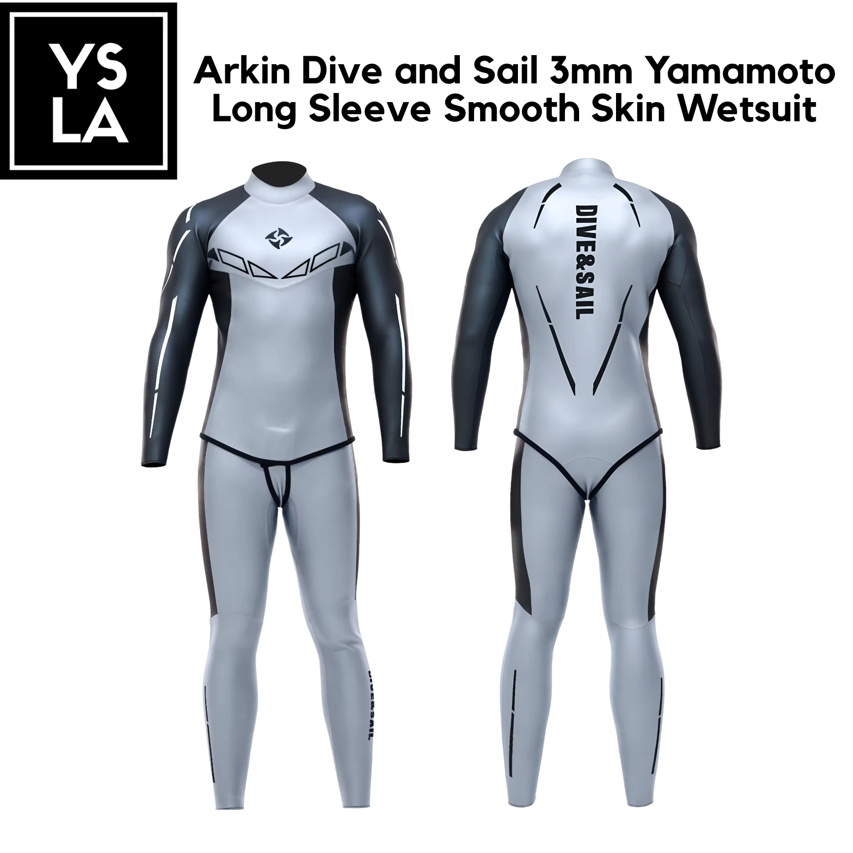Arkin Dive and Sail 3mm Yamamoto Long Sleeve Smooth Skin Wetsuit