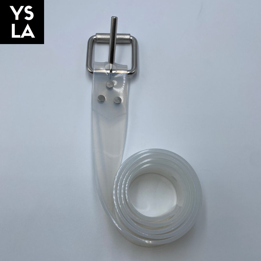 Limpid Translucent Belt for Freediving Weight Belt Soft Silicone with buckle Spearfishing Scuba