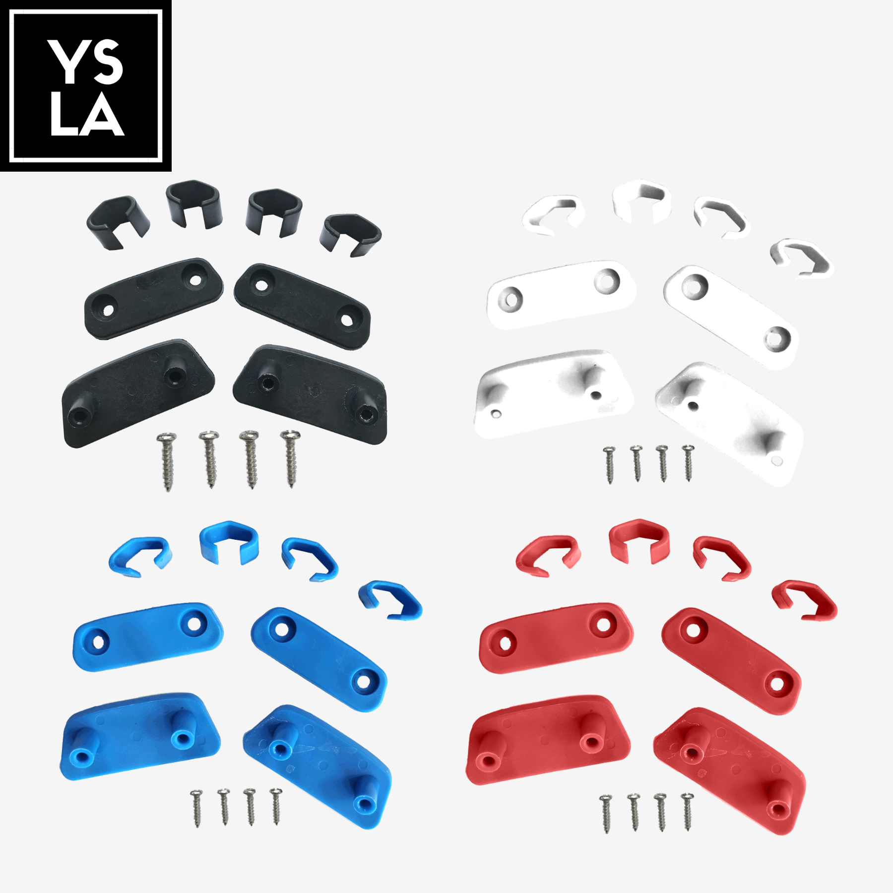 Assembly Clips Set accessories for Forza Foot Pockets Leaderfins