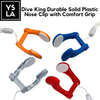 Dive King Durable Solid Plastic Nose Clip with Comfort Grip