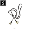Braided Single-Color Custom Diving Mask Strap with Mermaid Tail