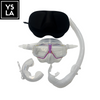 Resin Plastic Lens Low Volume Freedive Mask Set