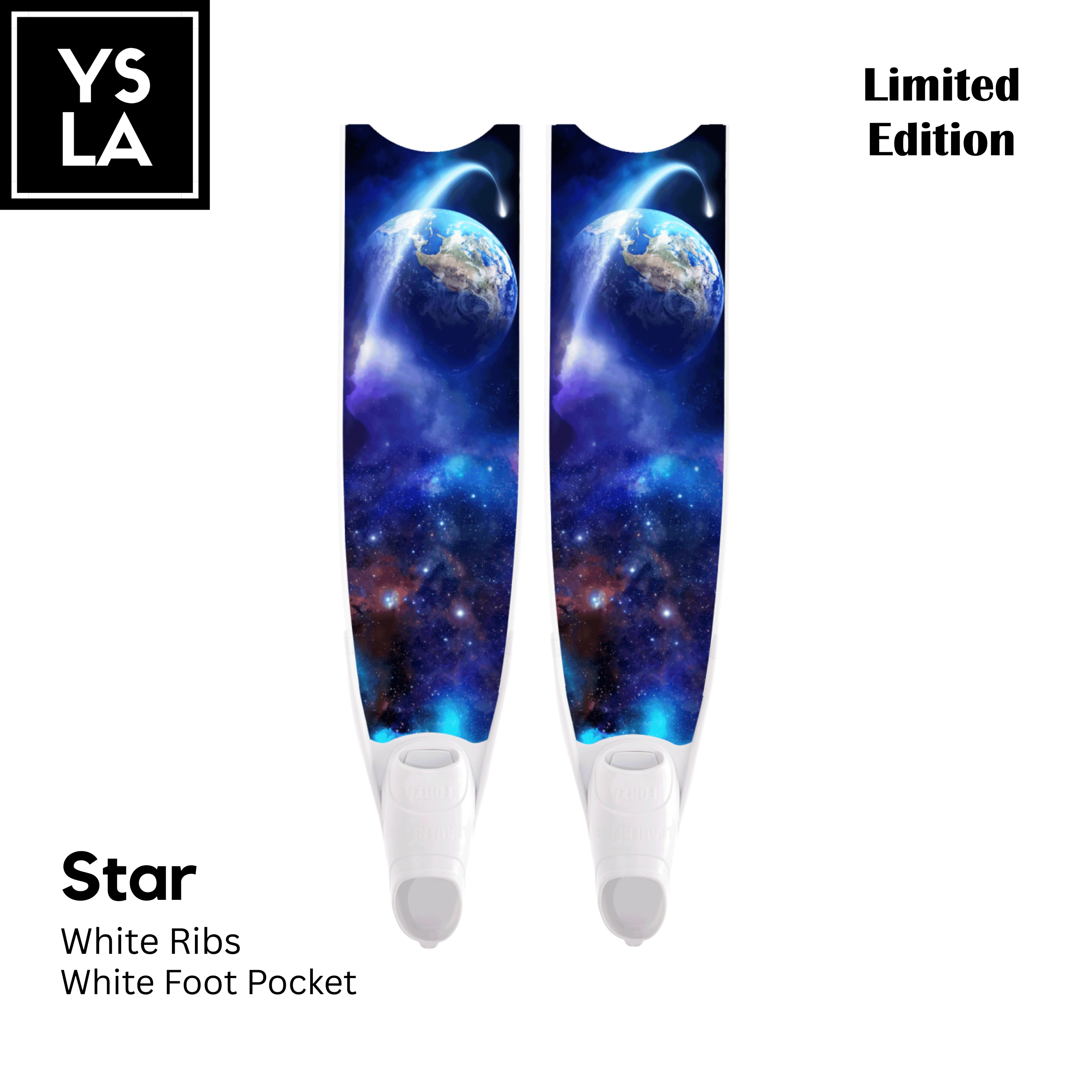 Leaderfins Pure Carbon Long Fins with Forza Foot Pocket