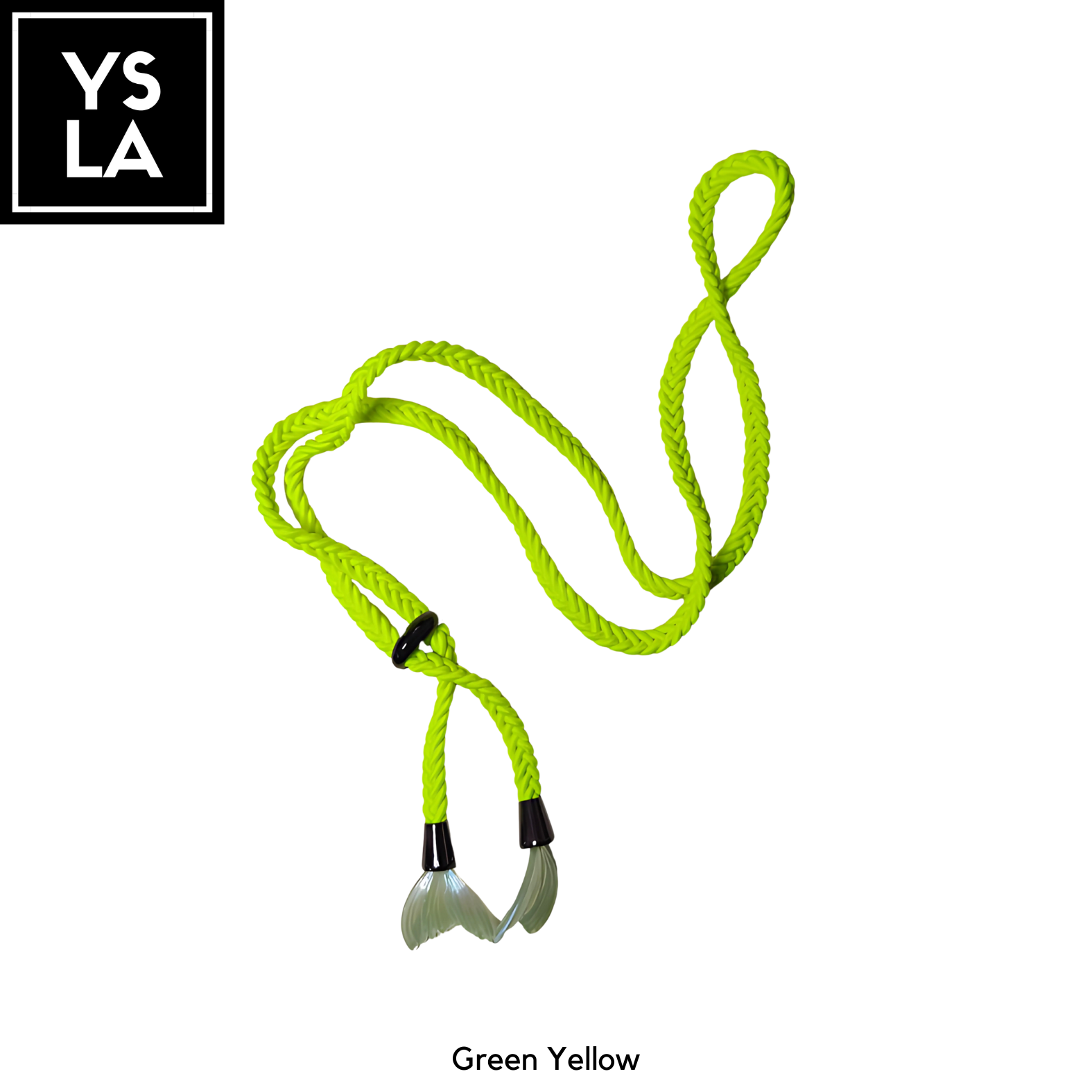 Braided Single-Color Custom Diving Mask Strap with Mermaid Tail