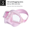 Resin Plastic Lens Low Volume Freedive Mask with Eva Box