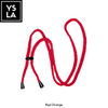 Braided Single-Color Custom Diving Mask Strap with Basic Metallic Stopper