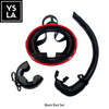 Ysla Tamago Oval Spearfishing Freediving Medium Volume Mask Set