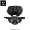 Wolf 65cc Ultra Low Volume Mask Tempered Glass Freedive Mask with Eva Box