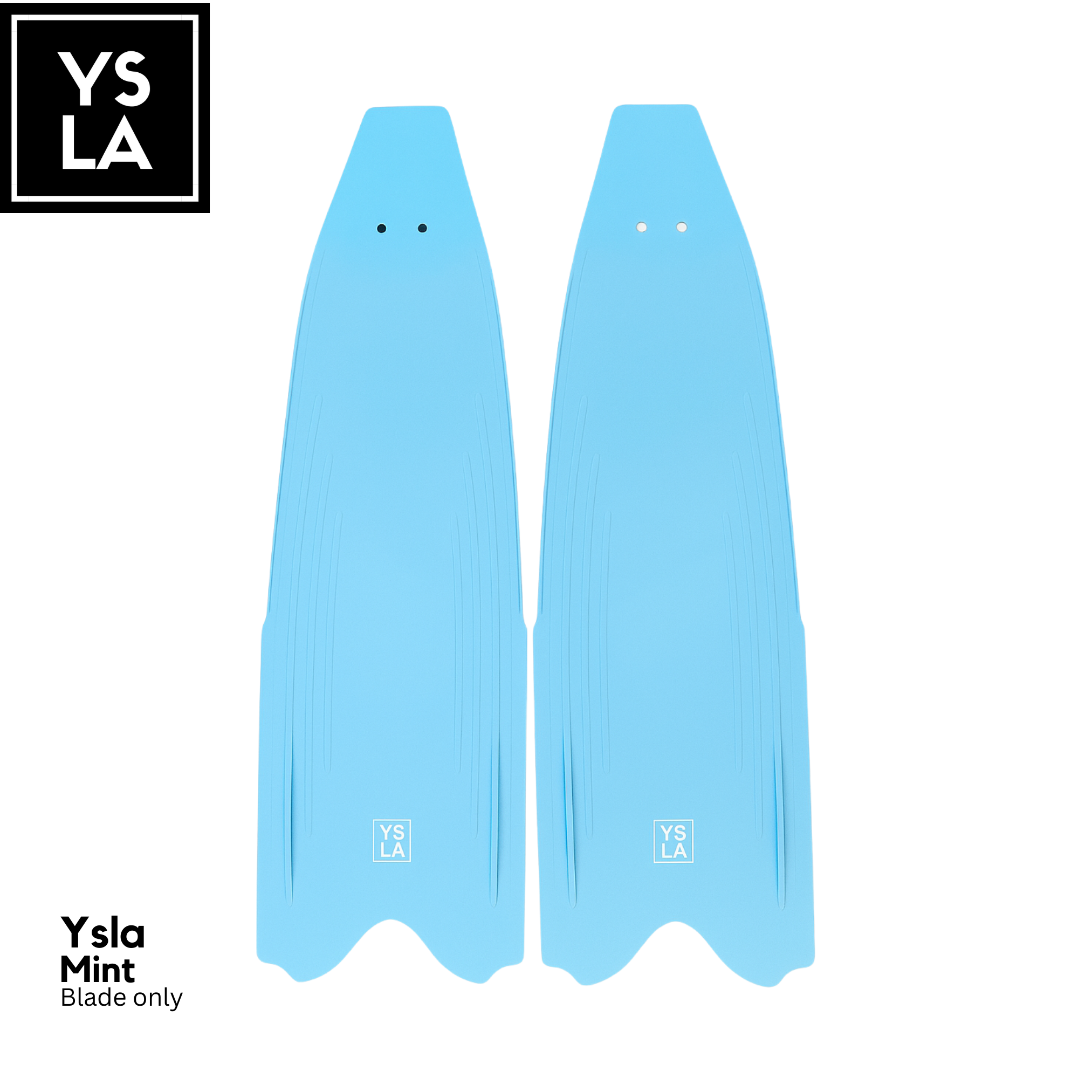 Ysla Wave Plastic Long Fin Blades only for Freediving