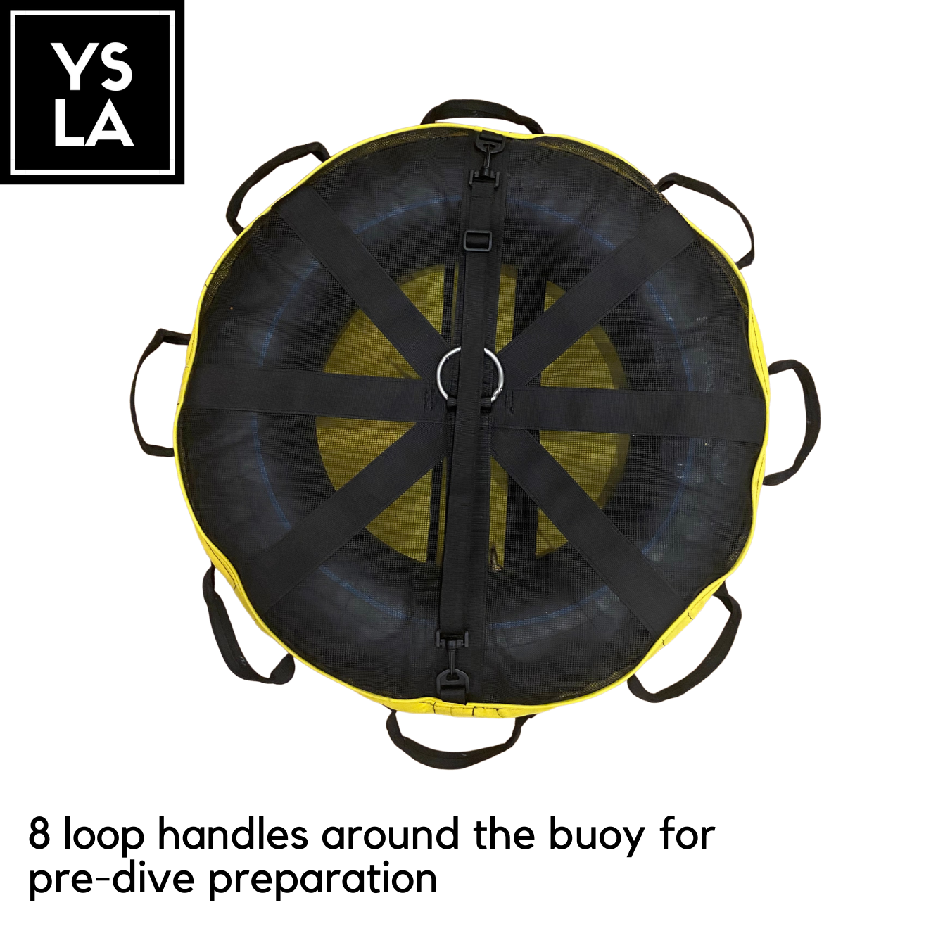 Baleen Inflatable Scuba Diving Freediving Training Buoy Float Surface with Interior Surface Marker