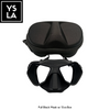 Wolf 65cc Ultra Low Volume Mask Tempered Glass Freedive Mask with Eva Box