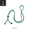 Braided Single-Color Custom Diving Mask Strap with Basic Metallic Stopper