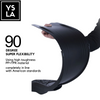Wave Colored Long Freediving Fins White Foot Pocket