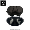 Wolf 65cc Ultra Low Volume Mask Tempered Glass Freedive Mask with Eva Box