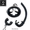 Ysla Tamago Oval Spearfishing Freediving Medium Volume Mask Set