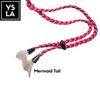 Braided Dual-Color Custom Diving Mask Strap with Mermaid Tail
