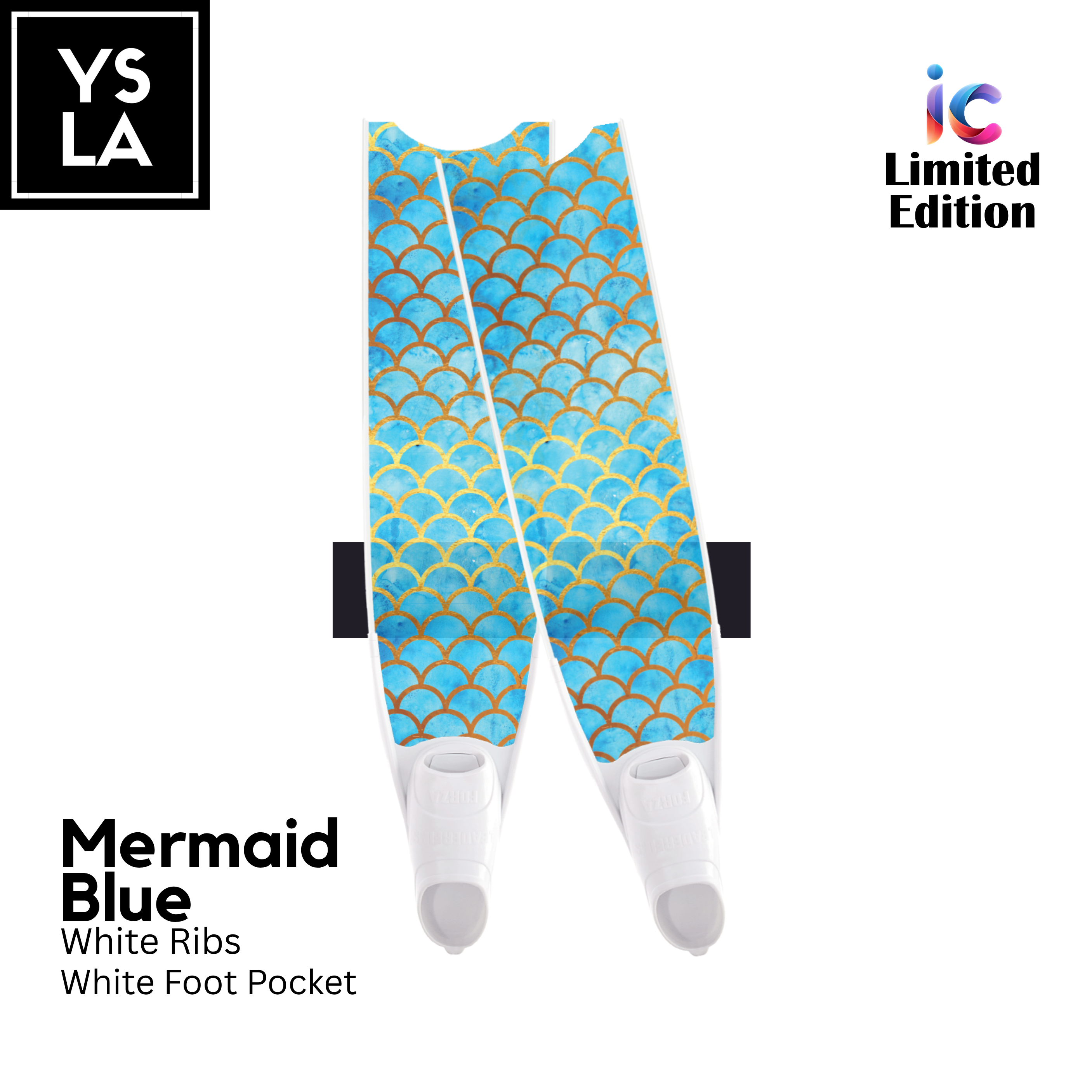 Leaderfins Fiberglass Long Fins with Forza Foot Pocket