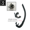Resin Plastic Lens Low Volume Freedive Mask Set