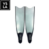70cm Fiber Glass Long Blade Leaderfins with White and Black Foot Pockets
