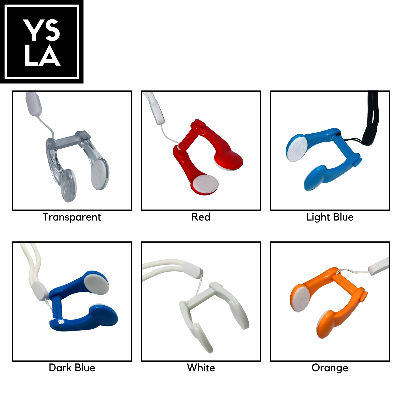 Dive King Durable Solid Plastic Nose Clip with Comfort Grip