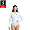 Trudive Alva 2mm Hollowed Long Sleeves Front-zipper Wetsuit