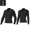 Lark Neoprene Wetsuit Top Front Zipper 2mm Long Sleeve Freedive