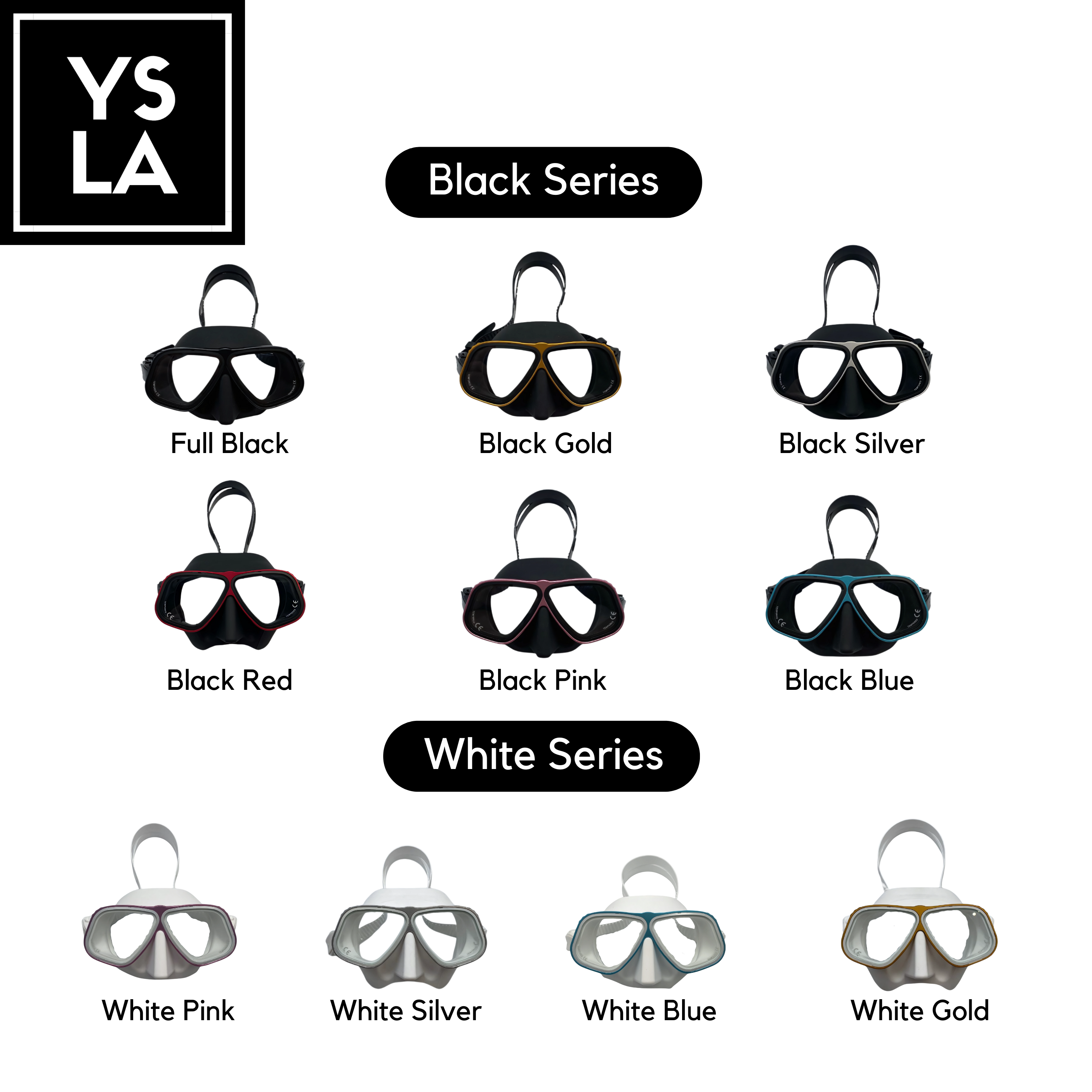 Solid Color Aluminum Frame Mask only for Inventory Purposes