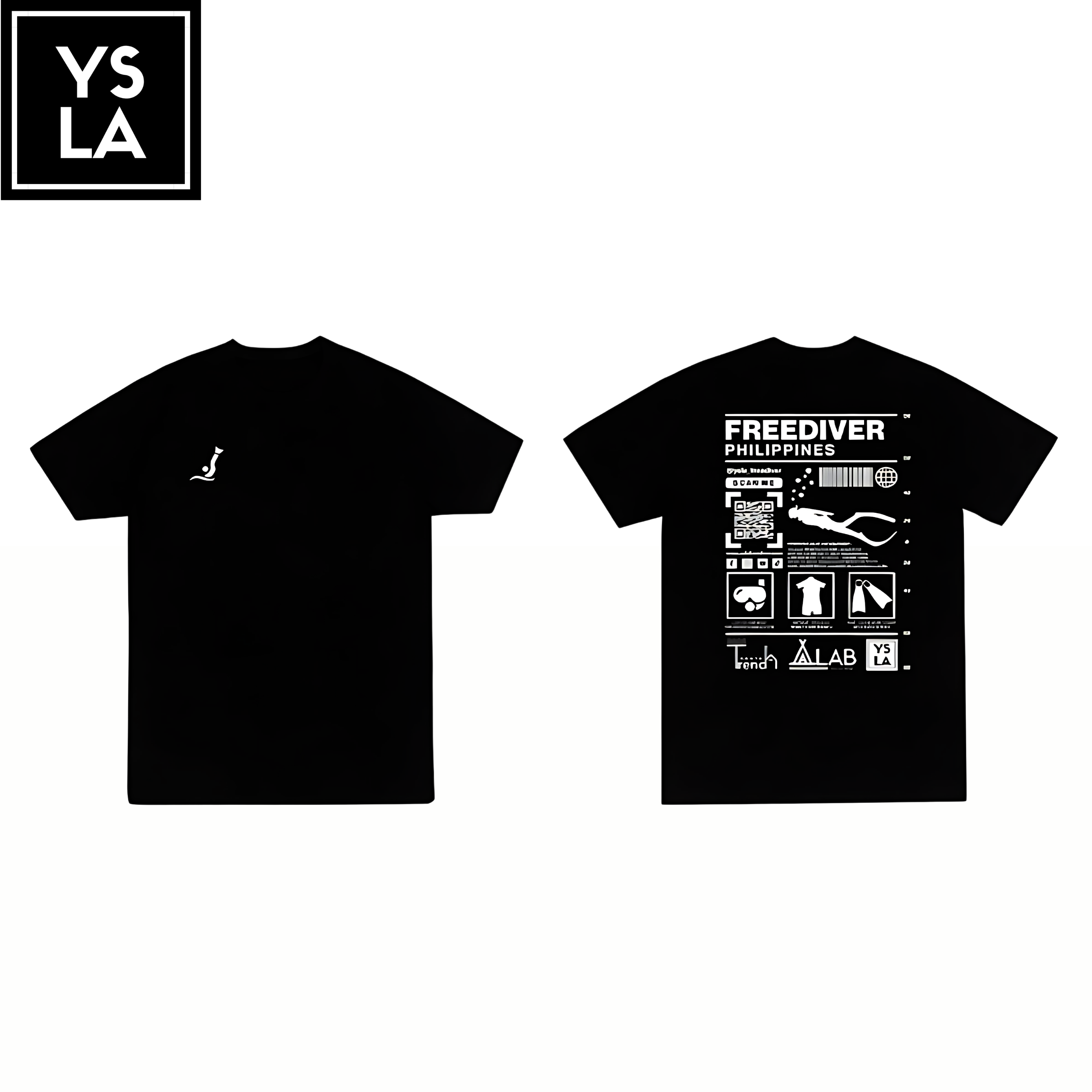 Tile Freediver T-Shirts