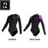 Kaila Dive and Sail 2mm One-piece Front Zipper Thermal Bikini Wetsuit