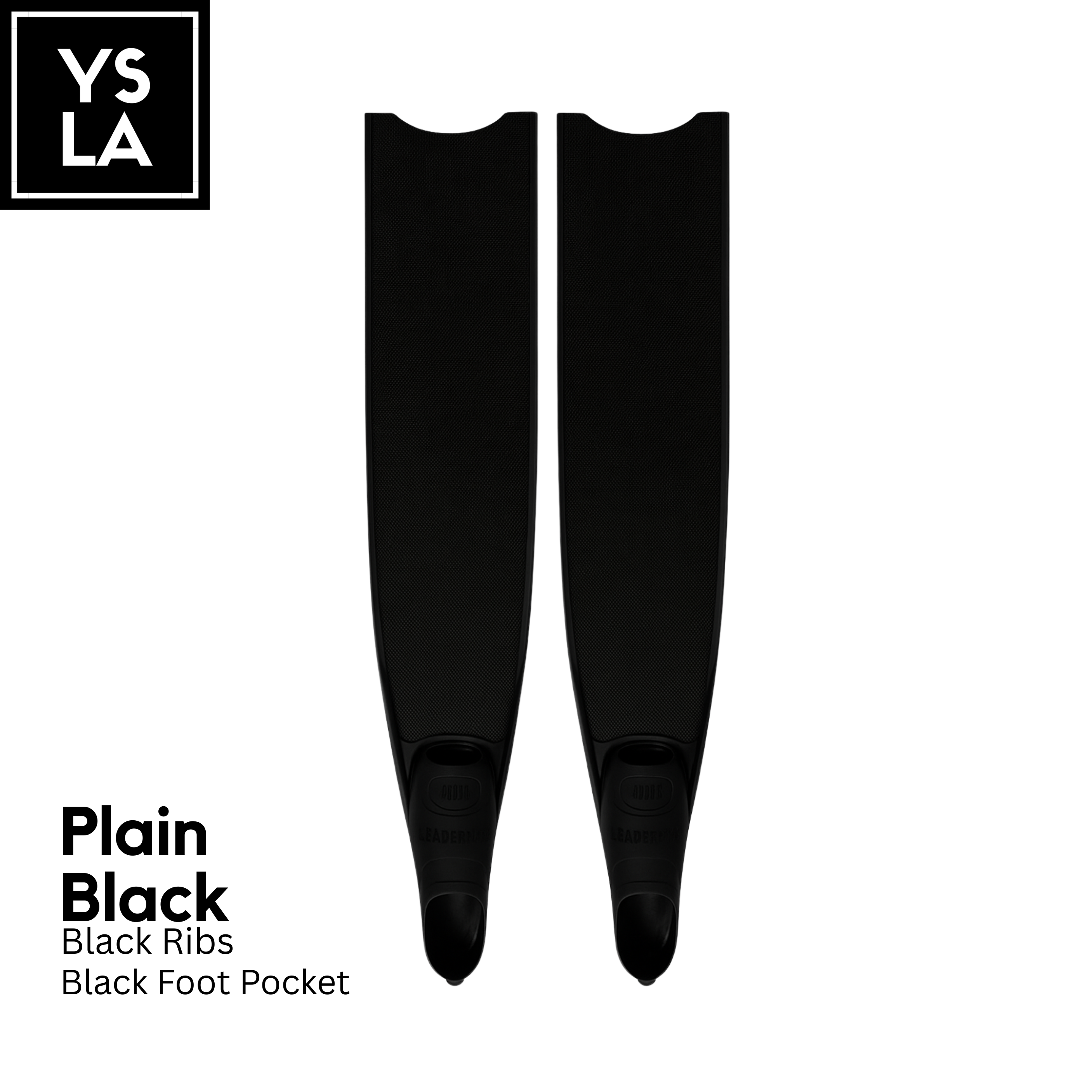 Leaderfins Carbon Fiber Long Fins with Forza Foot Pocket