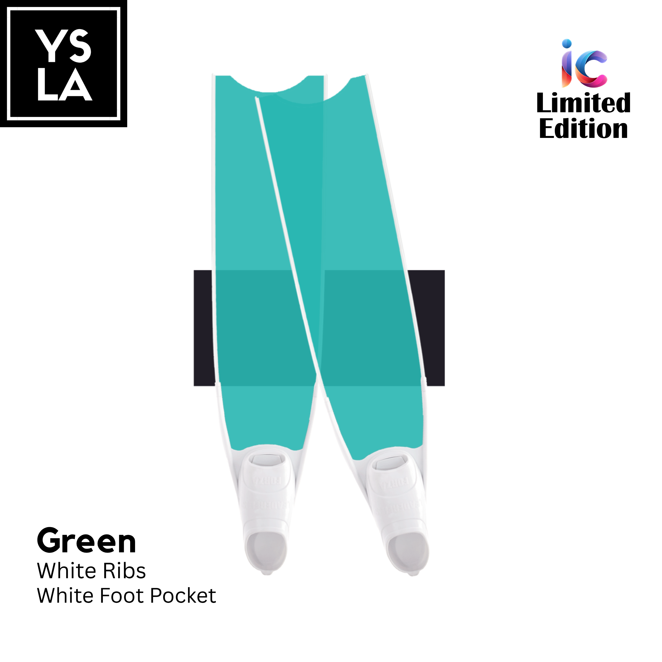 Leaderfins Fiberglass Long Fins with Forza Foot Pocket