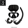 Wolf 65cc Ultra Low Volume Mask Tempered Glass Freedive Mask Set