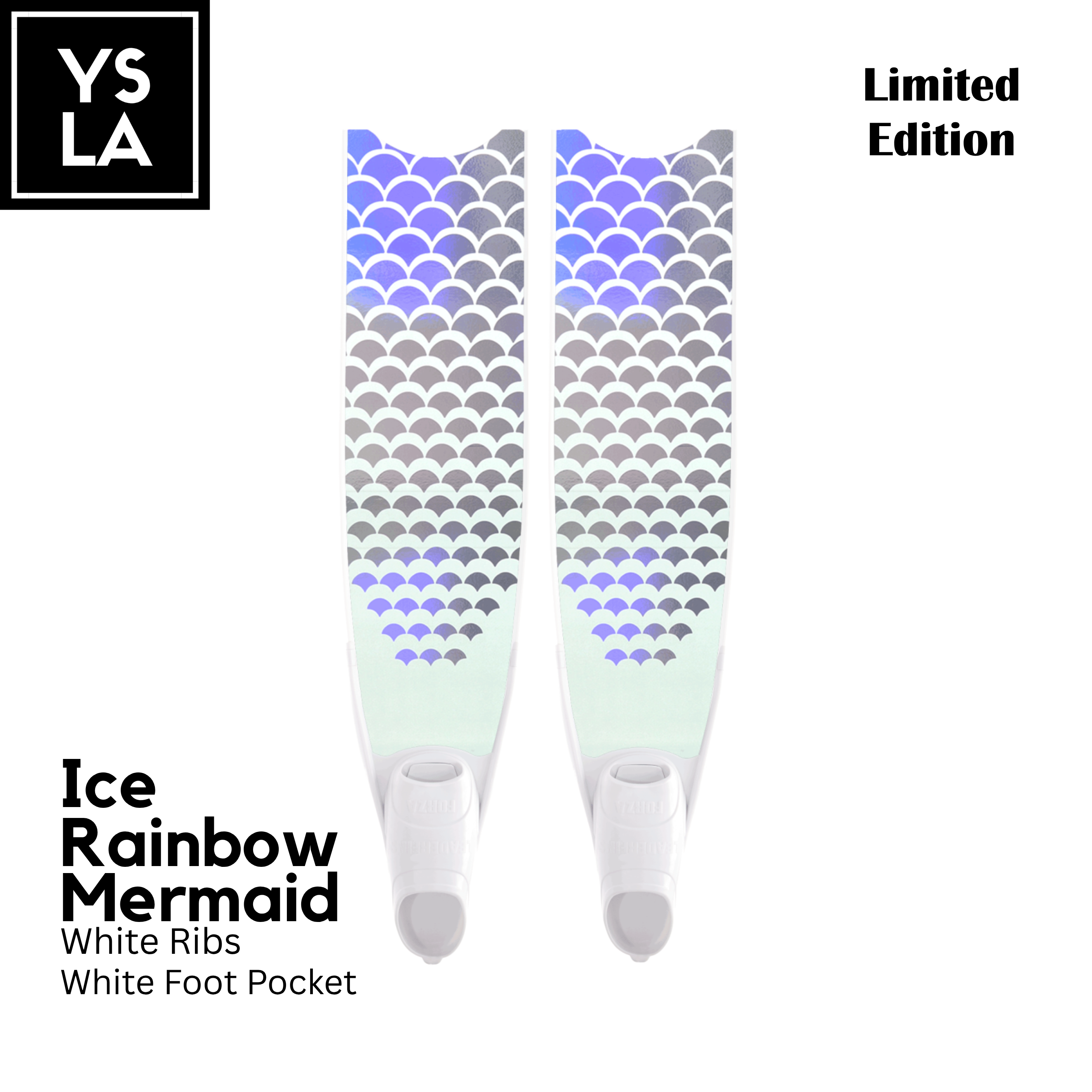 Leaderfins Fiberglass Long Fins with Forza Foot Pocket