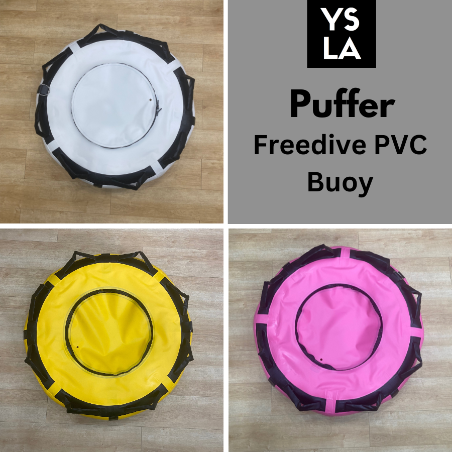 Puffer Inflatable Scuba Diving Freediving Training Buoy Float Surface with Interior Surface Marker