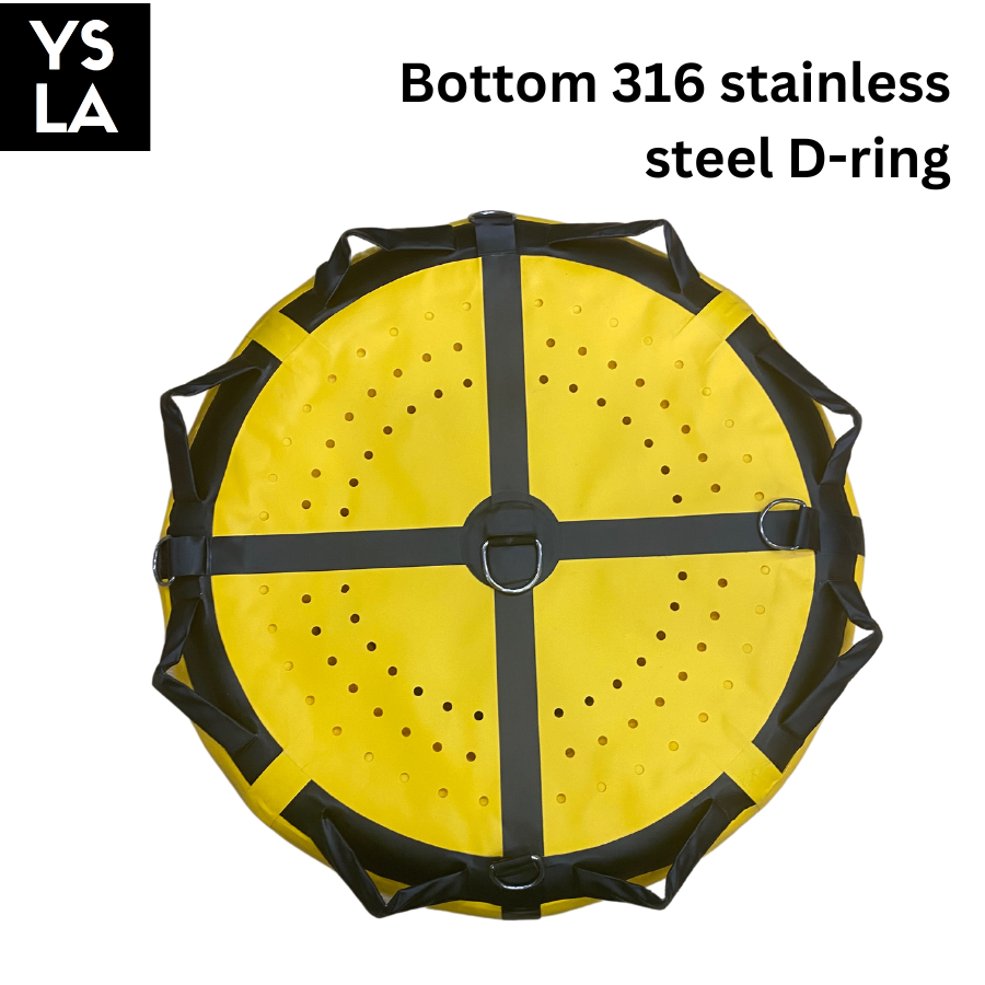 Puffer Inflatable Scuba Diving Freediving Training Buoy Float Surface with Interior Surface Marker