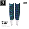 Leaderfins Fiberglass Long Fins with Forza Foot Pocket