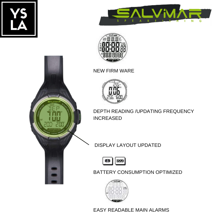 Salvimar one freediving watch manual discount